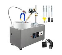 Gem Faceting Machine with LED Light and Water Pump, 2800 RPM for Flat Gemstone Processing and Polishing
