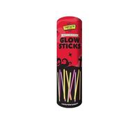 Gem Imports Assorted Neon Glow Sticks - Pack of 35 with Connectors for Bracelets & Necklaces - Halloween Party & Trick-or-Treat Accessories