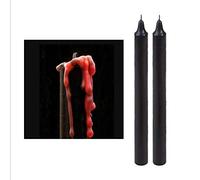Gem Imports Halloween Tapered Bleeding Candles 22cm - Pack of 2