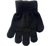 Gem Imports Kids Magic Gloves - Girls and Boys Soft Warm Thermal Stretchy Children's Gloves (Black)