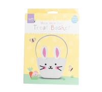 Gem Imports Make Your Own Easter Bunny Felt Treat Basket - DIY Sewing Craft Kit for Kids Easter Activity & Basket Making