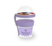 Gem Imports Pastel Lilac Breakfast On The Go Pot