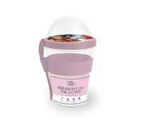Gem Imports Pastel Pink Breakfast On The Go Pot
