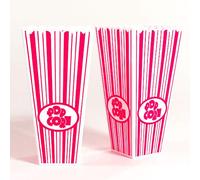 Gem Imports Plastic Popcorn Holders 19cm - Pack of 2
