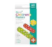 Gem Imports ProPlast+ Children's Kids Plasters, Assorted Sizes & Designs - Pack of 60, One Size