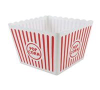 Gem Imports Reusable Large Plastic Popcorn Bowl 21cm