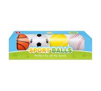 Gem Imports Sports Bouncy Balls 7cm - Pack of 4