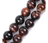 GEM-Inside 20mm Multicolor Dream Lace Agate Round Gemstone Semi Precious Loose Beads for Jewellery Making 15''