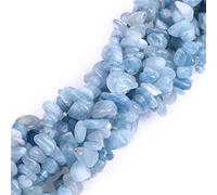 GEM-Inside Aquamarine Chips 5-8mm Gemstone Semi Precious for Jewellery Making 34" per Strand