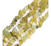 GEM-Inside Lemon Stone Chips 5-8mm Gemstone Semi Precious for Jewellery Making 34" per Strand