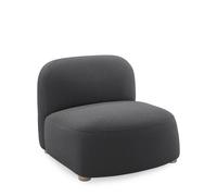 Gem Lounge chair dark grey Northern - 2741 Brusvik08