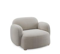 Gem Lounge Chair with armrest beige Northern - 7073337001487