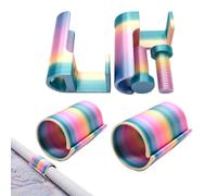 Gem Painting Accessories - Gem Painting Tools - Anti Roll Canvas Ring Organizer and Canvas Table Clamp Set for Artists Friends Adults Women Painters Hobbyists