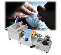 Gem Polishing and Grinding Machine,Multi Functional Jewelry Polishing Machine,0-10000rpm DIY Jewelry Grinding Saw,for Gold and Silver Jewelry Polishing Machine, Cutting Machine