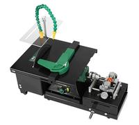 Gem Polishing Grinding Machine - 1950W Lapidary Saw with Adjustable Speed 800-12000r/min, Flexible Shaft, Cooling Water Pipe, 5cm Cutting Depth, Polisher Tool Kits