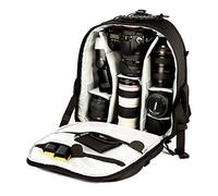 GEM Professional Camera Backpack Bag with Tripod Holder, Laptop Section, and Rain Cover for Nikon D5600, D7500