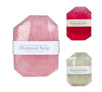 Gem Soap - Natural Moisturizing Gentle Bar Soap with Golden Foil | Cleansing Moisturizer, Scented Soap, Help Moisturizing Soften Dry Skin, Soap for Face Body for Women and Men Holdes