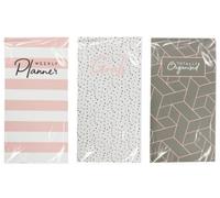 Gem STA2970 Slim Weekly Planner Notebook List Pad - Assorted Designs X1