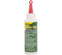 Beacon Gem-Tac 118ml Medium Bottle - Clear Adhesive for Fabric, Rhinestones, Glass, and More - Ideal glue for Embellishing Shoes, Gowns, Phones, and Accessories.