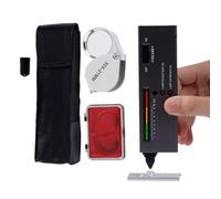 Gem Tester, Jewelry Tester Pen, Portable Professional Tool, Accurate Verification Device, 5.31x1.57x0.91 Inches, Ideal for Analysis, Collectors, Evaluating, Authenticating Precious Stones, Gems
