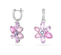 Gema Drop Earrings - female - Swarovski - Earrings - Pink - ONE SIZE - Accessories ONE SIZE