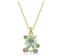 Gema pendant, Mixed cuts, Multicoloured, 18K gold finish