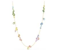 Gema strandage, Mixed cuts, Multicoloured, 18K gold finish