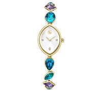 Gema watch, Crystal bracelet, Gold tone, Gold-tone finish