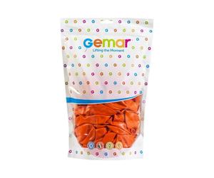 Gemar Pastel Orange Balloons 50Pcs Gemar Best Quality