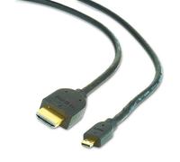1 pcs x GEMBIRD - CC-HDMID-6 - Cable, HDMI 2.0, HDMI plug,micro HDMI plug, PVC,