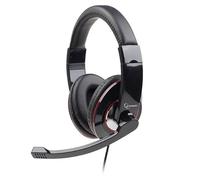 Gembird 2x 3.5mm Jack Stereo Headset with Boom Microphone for PC/Laptop MHS-001