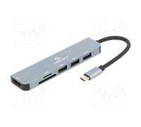 GEMBIRD A-CM-COMBO6-02 Hub USB