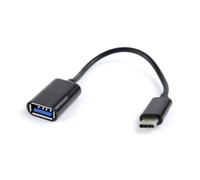 GEMBIRD A-OTG-CMAF2-01 cable (USB type CM - USB 2.0 F; 0.20m; black)