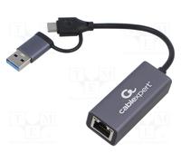 GEMBIRD A-USB3AC-LAN2G-01 PC extension card