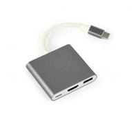 Gembird ADAPTADOR USB Type-C A Multi-Adaptor (USB Type C, USB 3.0, HDMI)