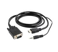 Gembird CABLE HDMI-VGA +3.5mm/1.8m A-HDMI-VGA-03-6