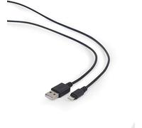 Gembird cc-usb2-amlm-1 m 1 m USB to Micro-USB B/Lightning Black USB Cable - USB Cables (USB, Micro-USB B/Lightning, Male/Male, Straight, Straight, Black)