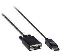Gembird CCP-DPM-VGAM-6 DisplayPort VGA Black Cable Adapter - Cable Adapter (DisplayPort, VGA, Male/Male, 1.8 m, Black)
