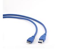 GEMBIRD CCP-MUSB3-AMBM-0.5M cable (USB M - Micro USB M; 0.50m; blue)