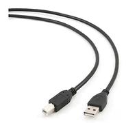 Gembird CCP-USB2-AMBM-6 6ft USB A USB B Black - USB Cable (6ft, USB A, USB B, Black)