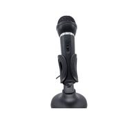 Gembird | Condenser Microphone with Desk-stand | MIC-D-04 | 3.5 mm jack | Black