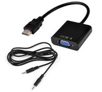 Gembird Convertisseur compatible HDMI mâle (Type A) 1.2 vers VGA feme