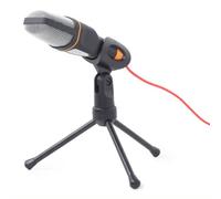 GEMBIRD DESKTOP OMNI-DIRECTIONAL MICROPHONE WITH TRIPOD STAND - 3.5mm PLUG