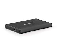 Gembird EE2-U3S-3 Case for External Hard Drive 2.5 Inch Hard Drive (HDD) Black - Network Hard Drive (2.5 Inches, SATA, 2.2 Inches, 2 TB, 3.0 (3.1 Gen 1), Micro-USB B)