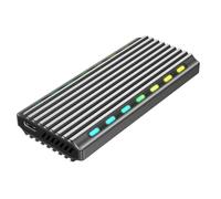 GEMBIRD EE2280-U3C-03 USB 3.1 enclosure for M.2 NVMe drives RGB aluminium