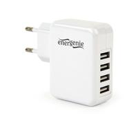 EnerGenie EG-U4AC-02 mobile device charger Universal White AC Indoor