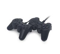 Gembird JPD-UDV2-01 Double USB Gamepad with Dual Vibration Black
