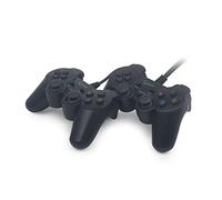 Gembird JPD-UDV2-01 Double USB Gamepad with Dual Vibration Black