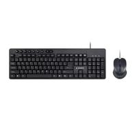 GEMBIRD MULTIMEDIA KEYBOARD + MOUSE SET KBS-UM-04 BLACK