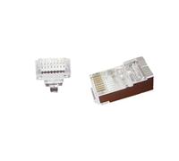 Gembird LC-PTF-01/10 RJ-45 Brown, Silver, Transparent wire connector - Wire Connectors (17 g, Brown, Silver, Transparent, CE, ISO 9002, 115 mm, 140 mm, 50 mm)